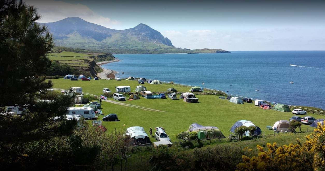 Aberafon Campsite, Gyrn goch. Campsite in Gwynedd