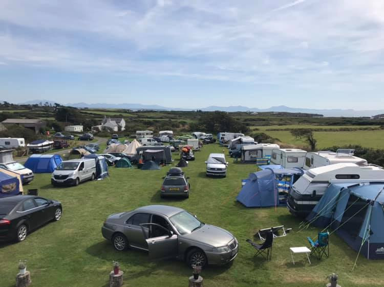 Holyhead Storage Pentre Iago Campsite, Holyhead. Campsite in Anglesey