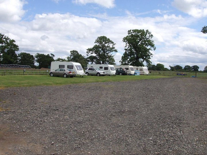 Turing Carava Rark Red Lion Farm Touring Caravan Park, Stafford. Campsite in Staffordshire