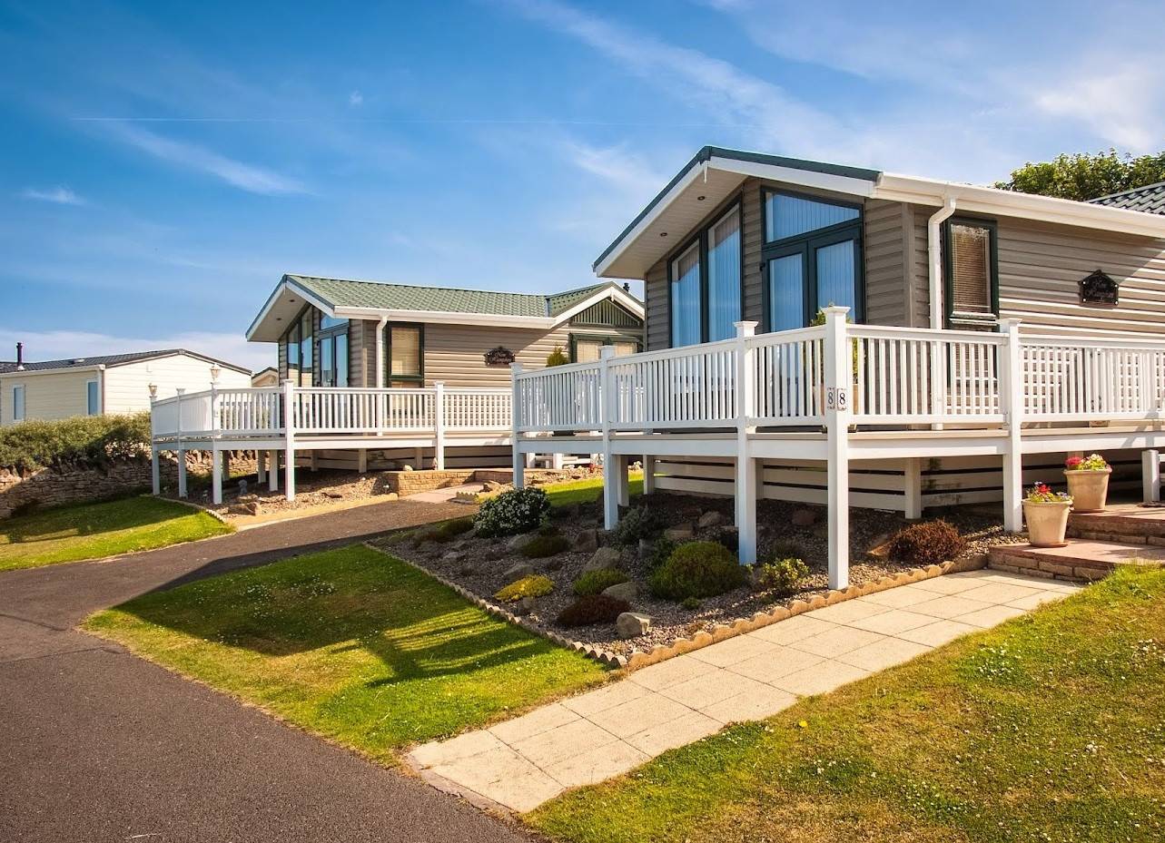Seafield Caravan Park, Seahouses. Campsite in Northumberland