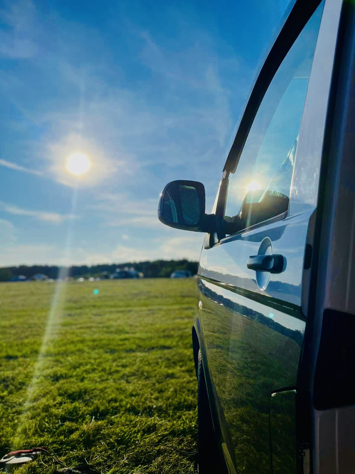 A VW T5 Campervan called Vinny and for hire in Lancashire, Greater Manchester