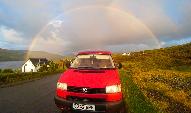 A VW T4 Campervan called Milo-0925 and Milo On The Isle of Skye for hire in London, London