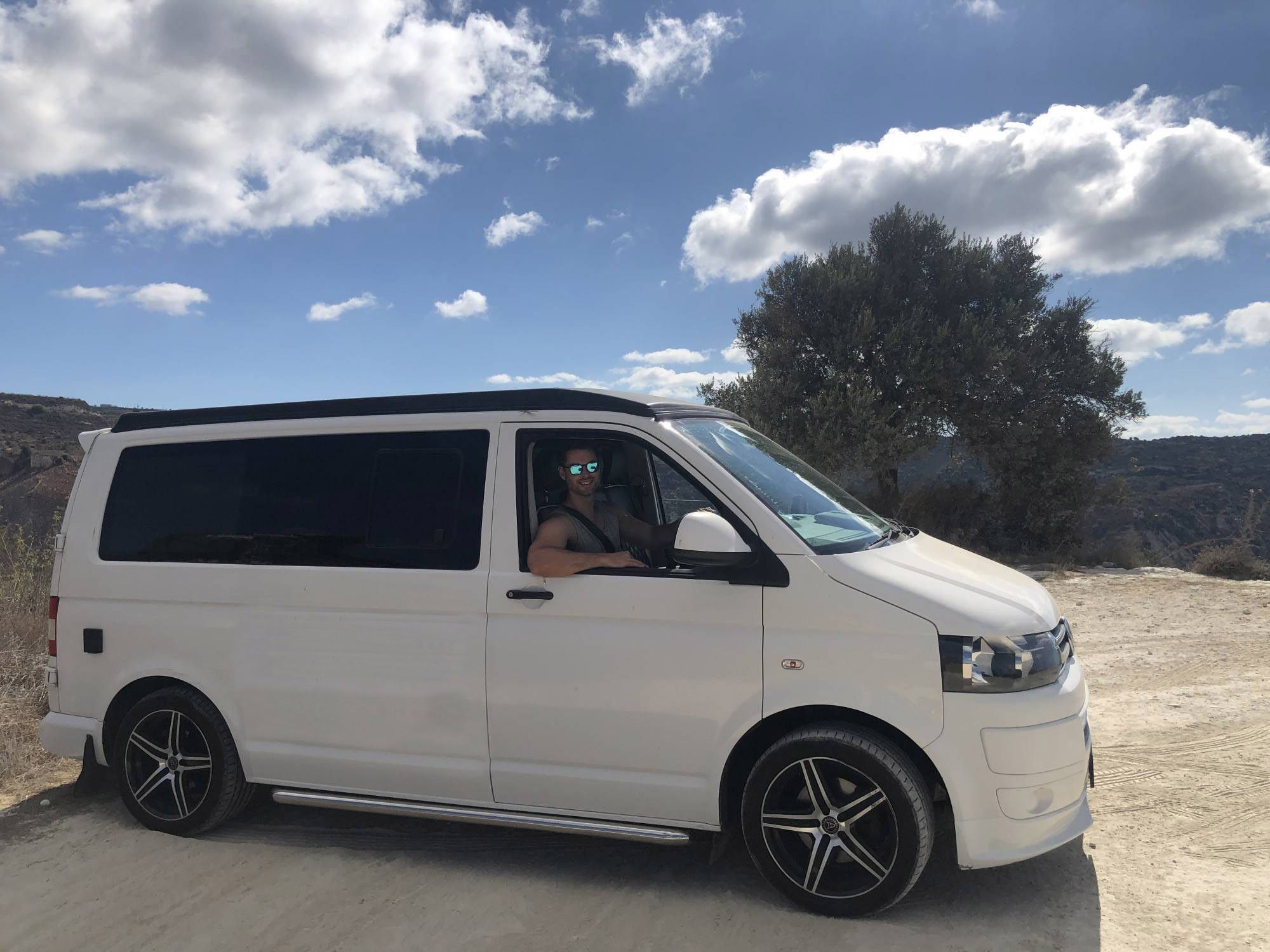 A VW T5 Campervan called Teanna-0224 and for hire in Coral Bay, Peyia, Cyprus