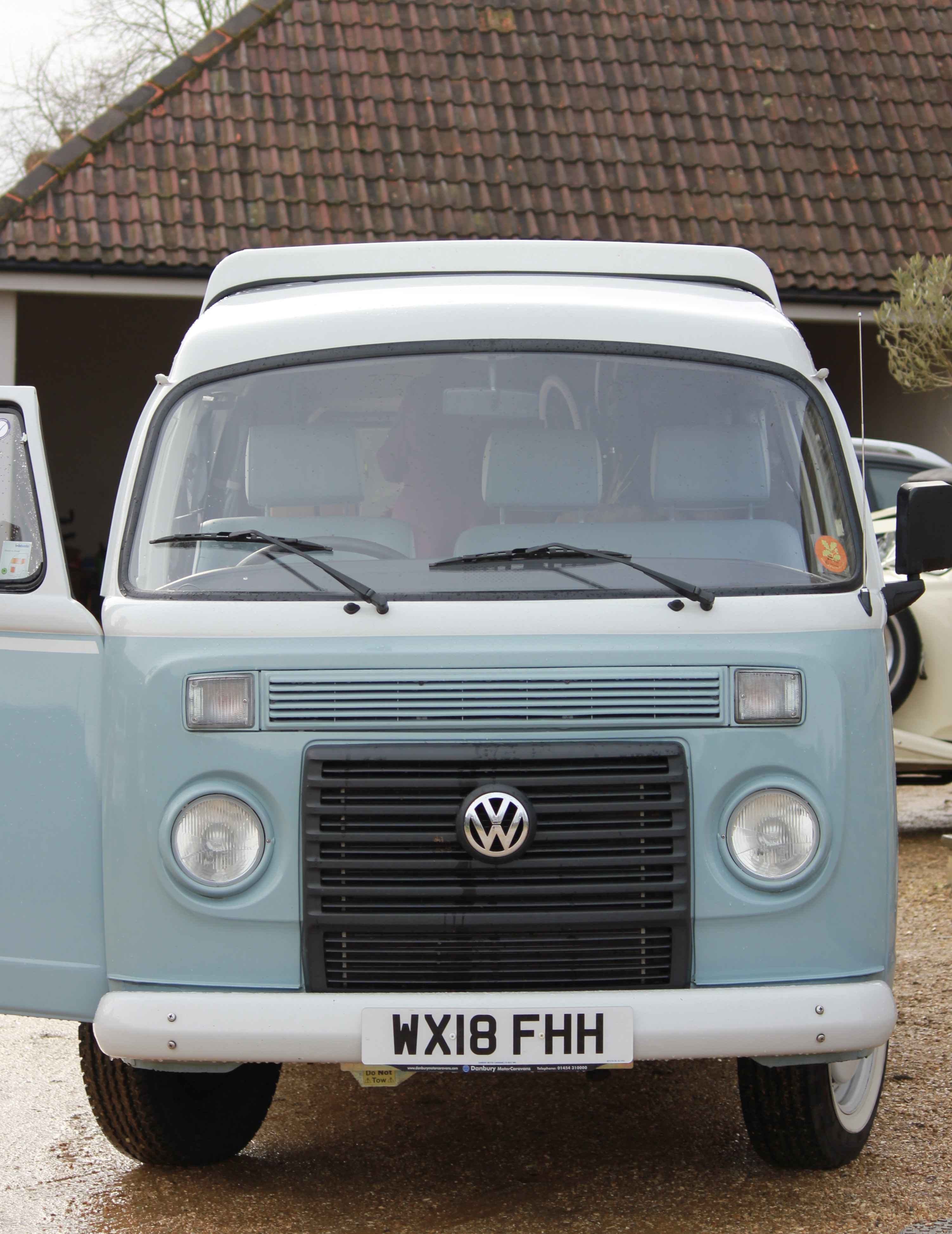A VW T2 Classic Campervan called Bluebell-0424 and for hire in Wedmore , Somerset