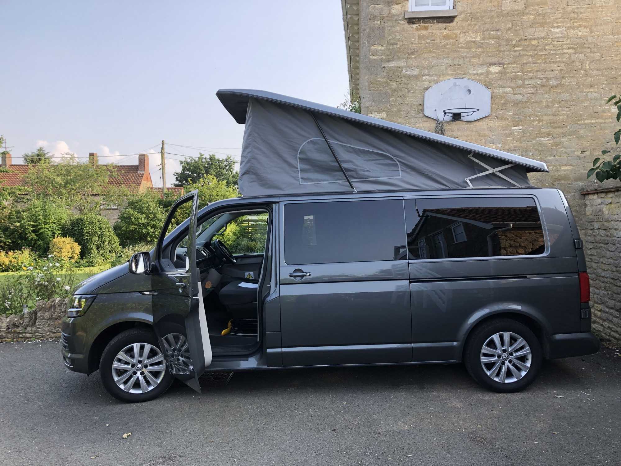 A VW T6 Campervan called CopperLeaf-0824 and for hire in Market Harborough, Leicestershire