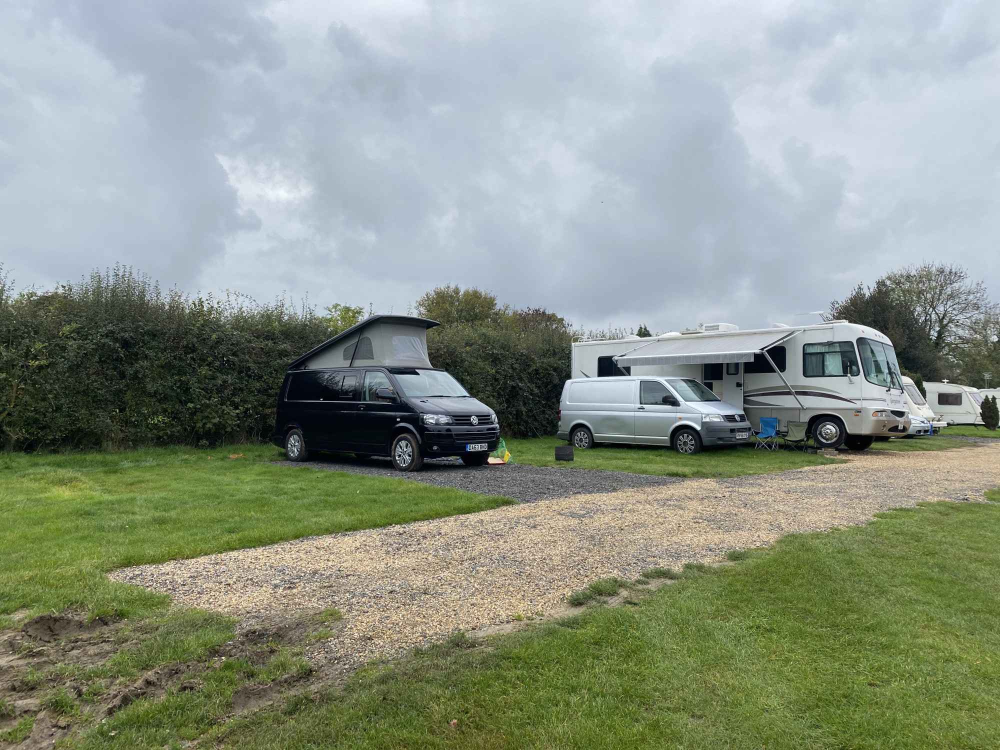 A VW T5 Campervan called Indy-0622 and for hire in Staines, Surrey