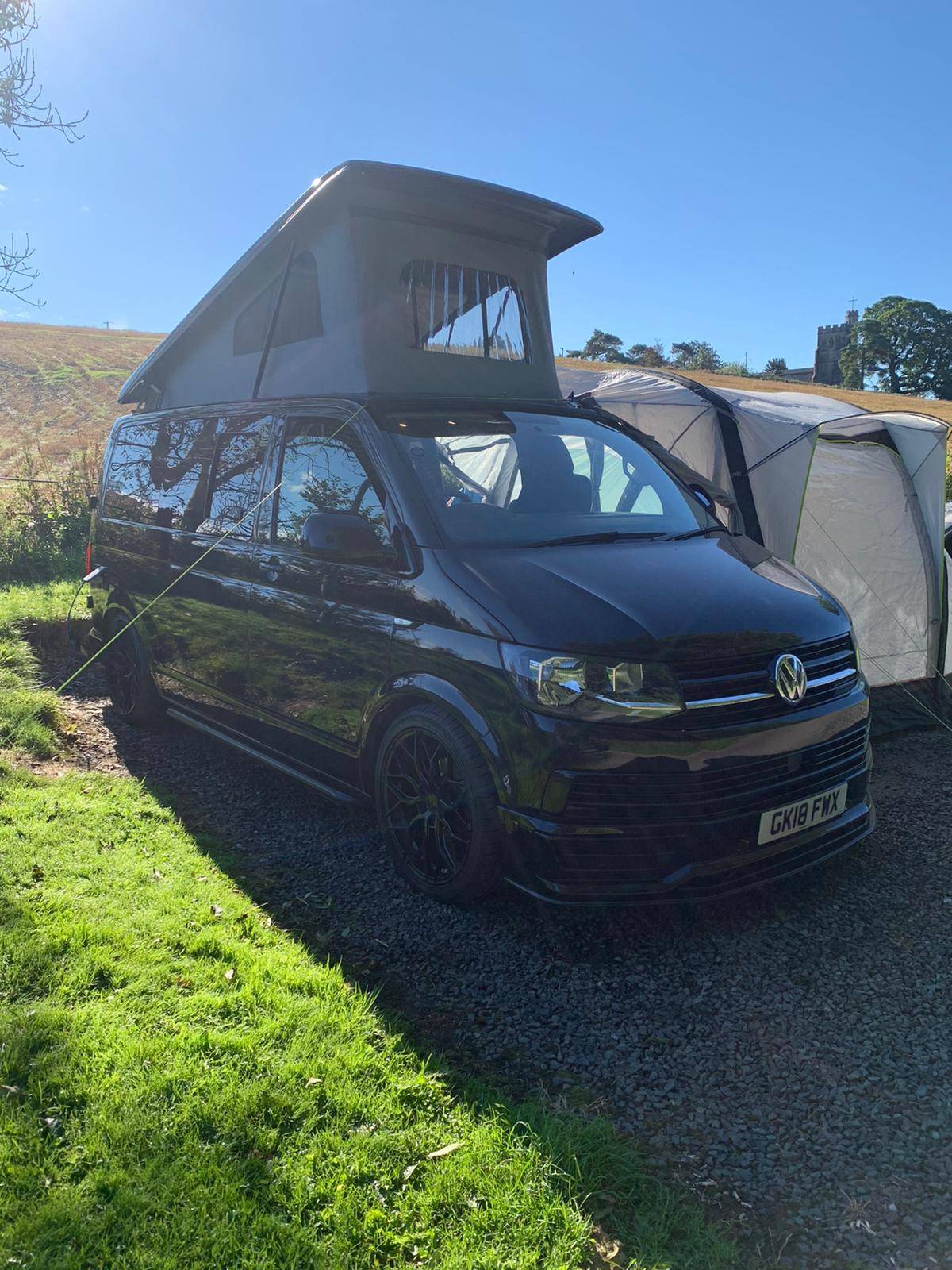 A VW T6 Campervan called Felix-0223 and for hire
