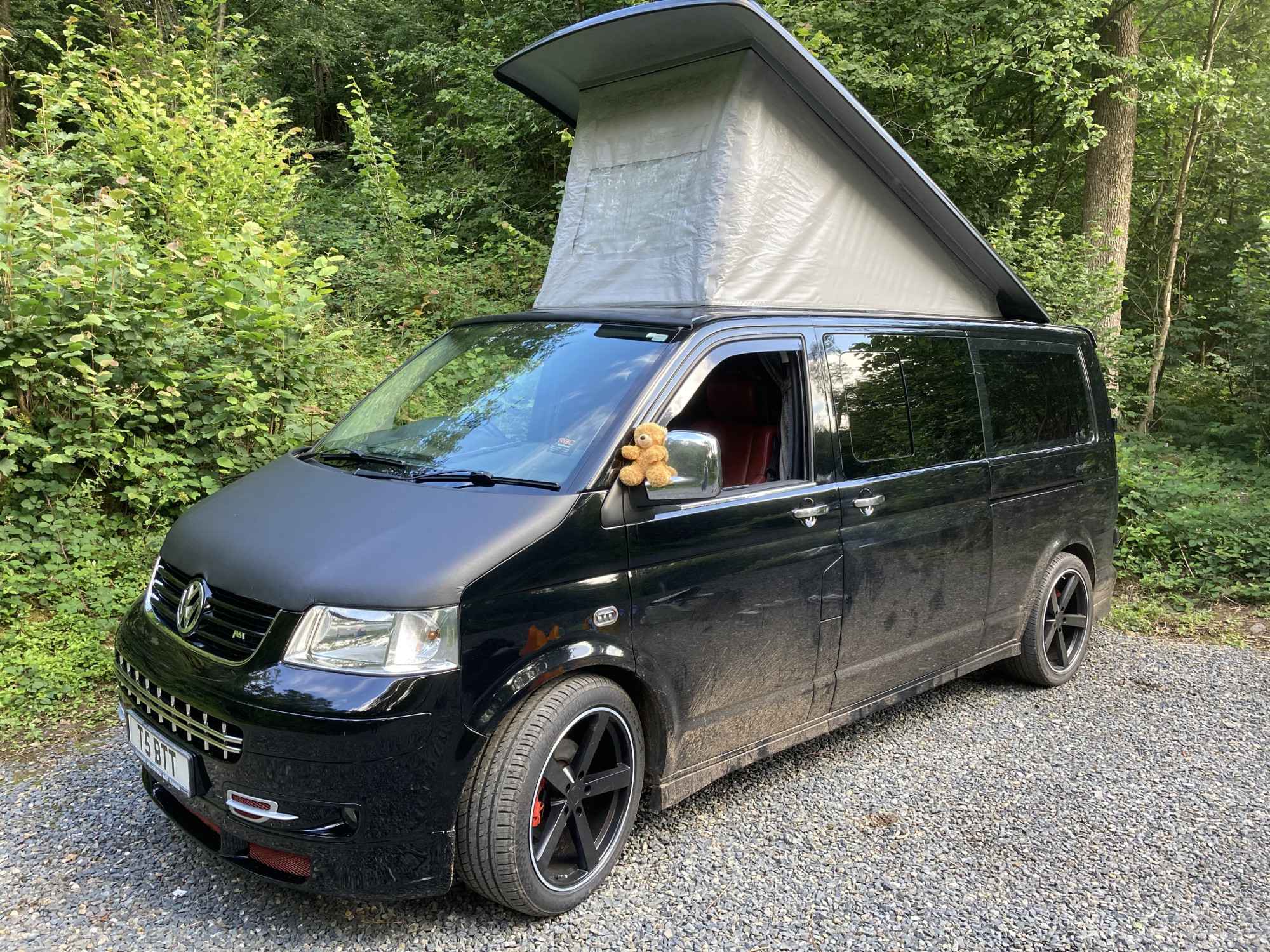 A VW T5 Campervan called Mr-T-0323 and for hire in Brampton, Cumbria