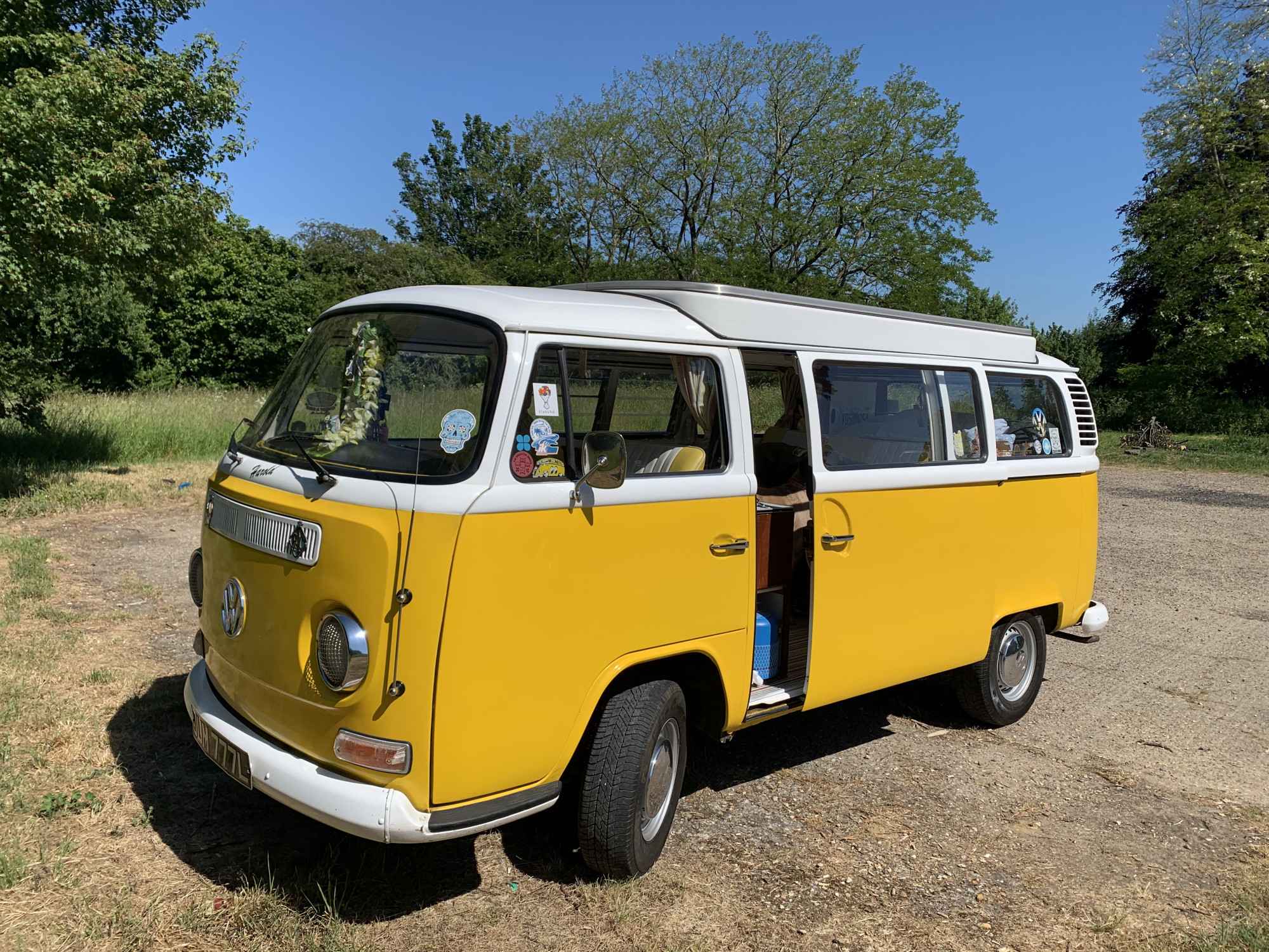 A VW T2 Classic Campervan called Haroldinho-0924 and for hire in Canterbury, Kent