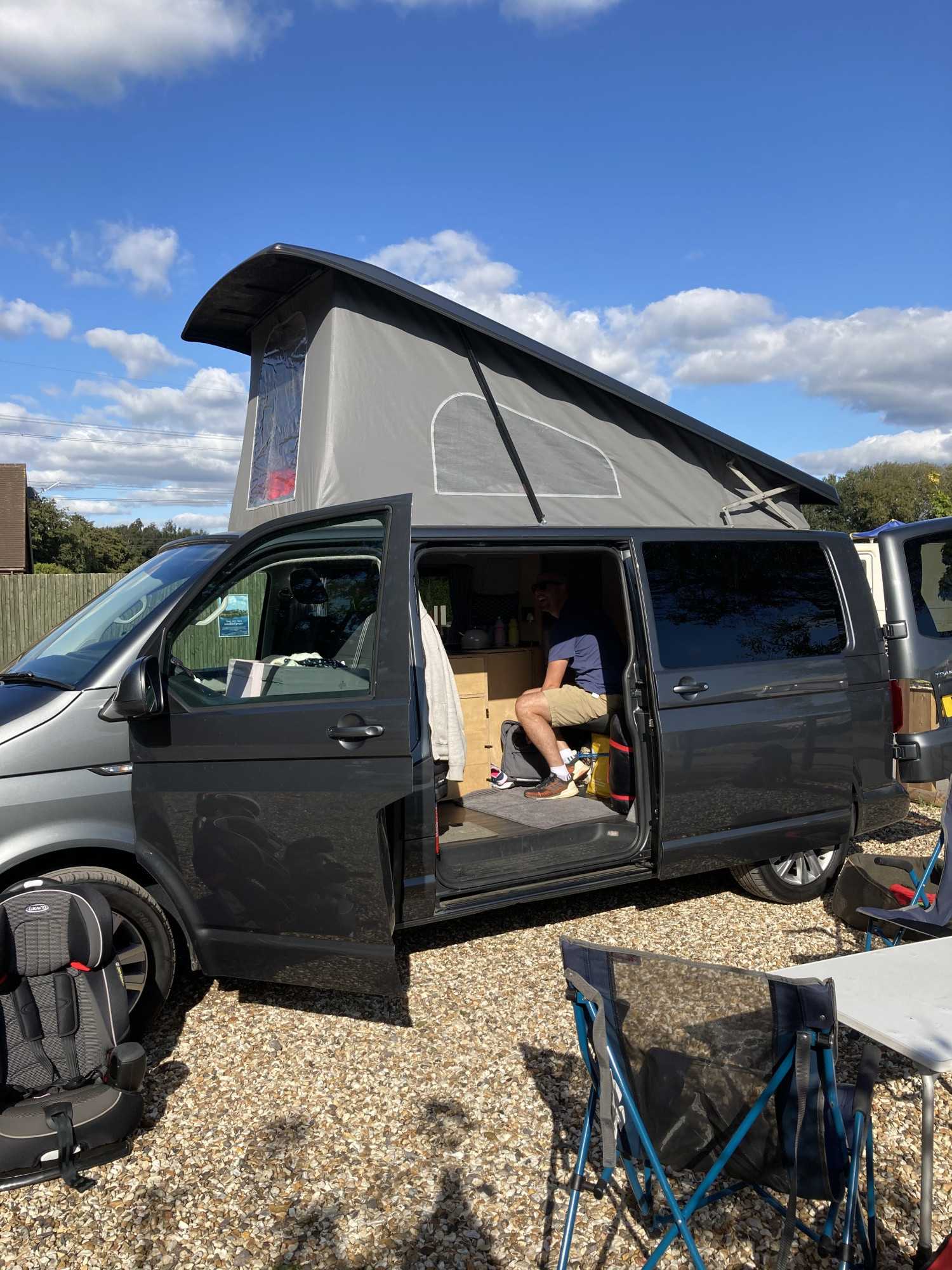 A VW T6 Campervan called CopperLeaf-0824 and for hire in Market Harborough, Leicestershire
