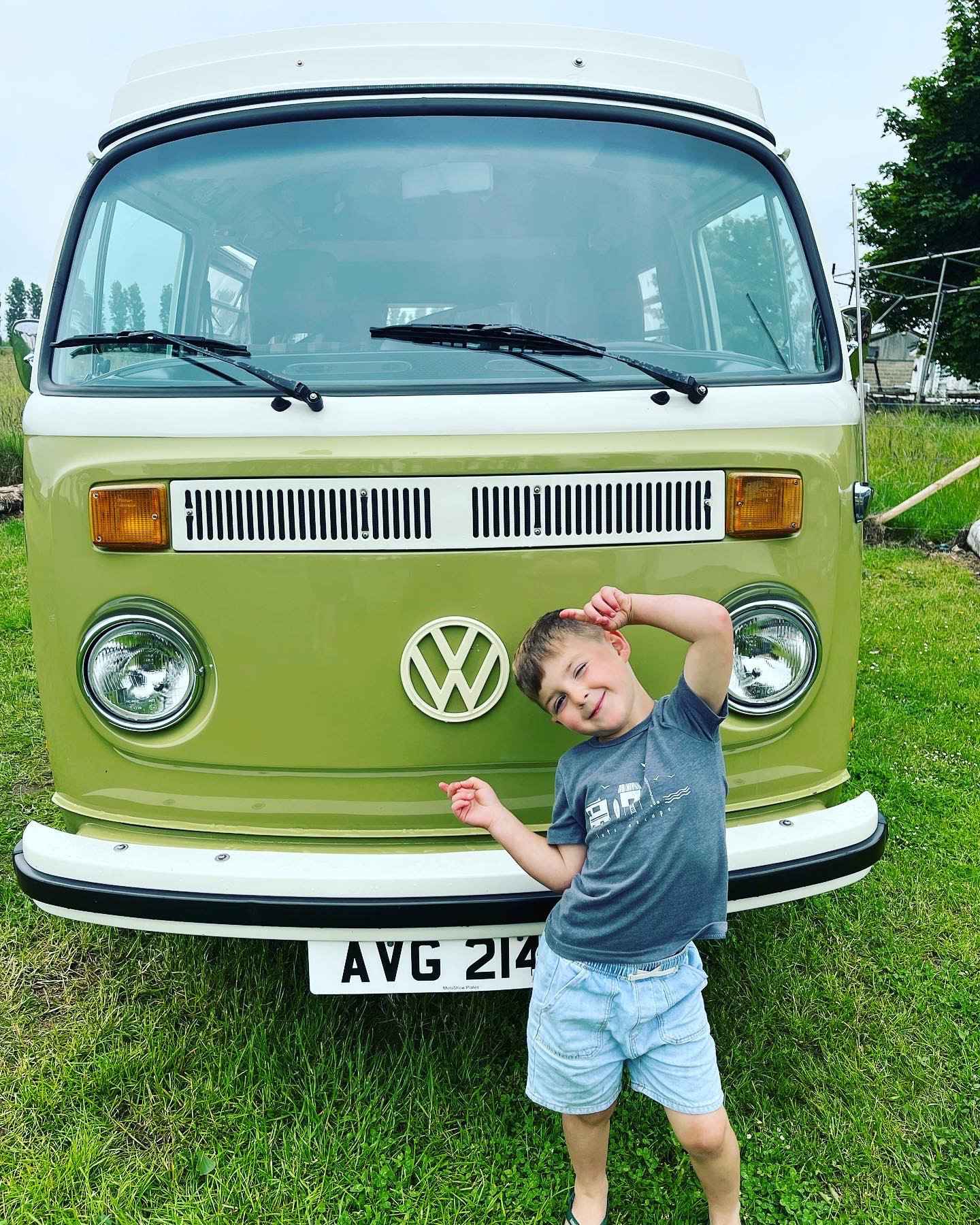 A VW T2 Classic Campervan called Winnie-The-Westie-0625 and for hire in Canterbury, Kent