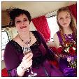 A VW T1 Splitscreen campervan called Rosie-VW and Excited bride to be for hire in Stoke on Trent, Staffordshire