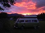 A Other Campervan called edscamper-1219 and Sunset on Castlerig Farm, Lake District for hire in Sutton, Surrey