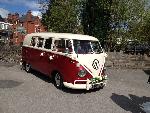 A VW T1 Splitscreen campervan called Rosie-VW and for hire in Stoke on Trent, Staffordshire