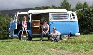 A VW T2 Classic campervan called Bluebell-The-Camper and All packed up and ready to return for hire in Cronton, Cheshire