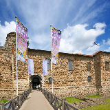 Colchester Castle in Colchester, Essex. Taken with a Nikon D40x and a Sigma 10-20mm wide-angle lens.