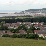 A view over Weston Super Mare, Somerset, England
