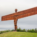 The Angel of the North, Gateshead, United Kingdom.