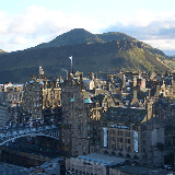 View of Edinburgh's Old Town from the Scott Monument