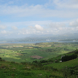 View of Tremadog bay in Gwynedd in Wales, from the vicinity of Harlech.