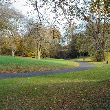 Autumn in St. Columb's Park The southern end of St. Columb's park in the Waterside Londonderry.
