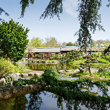 Jardin japonais de l'île de Versailles. (Nantes, Loire-Atlantique, Pays de la Loire, France)