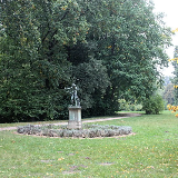 Berlin-Charlottenburg, garden of the palace, bronze statue
