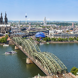 City center of Cologne, Germany.