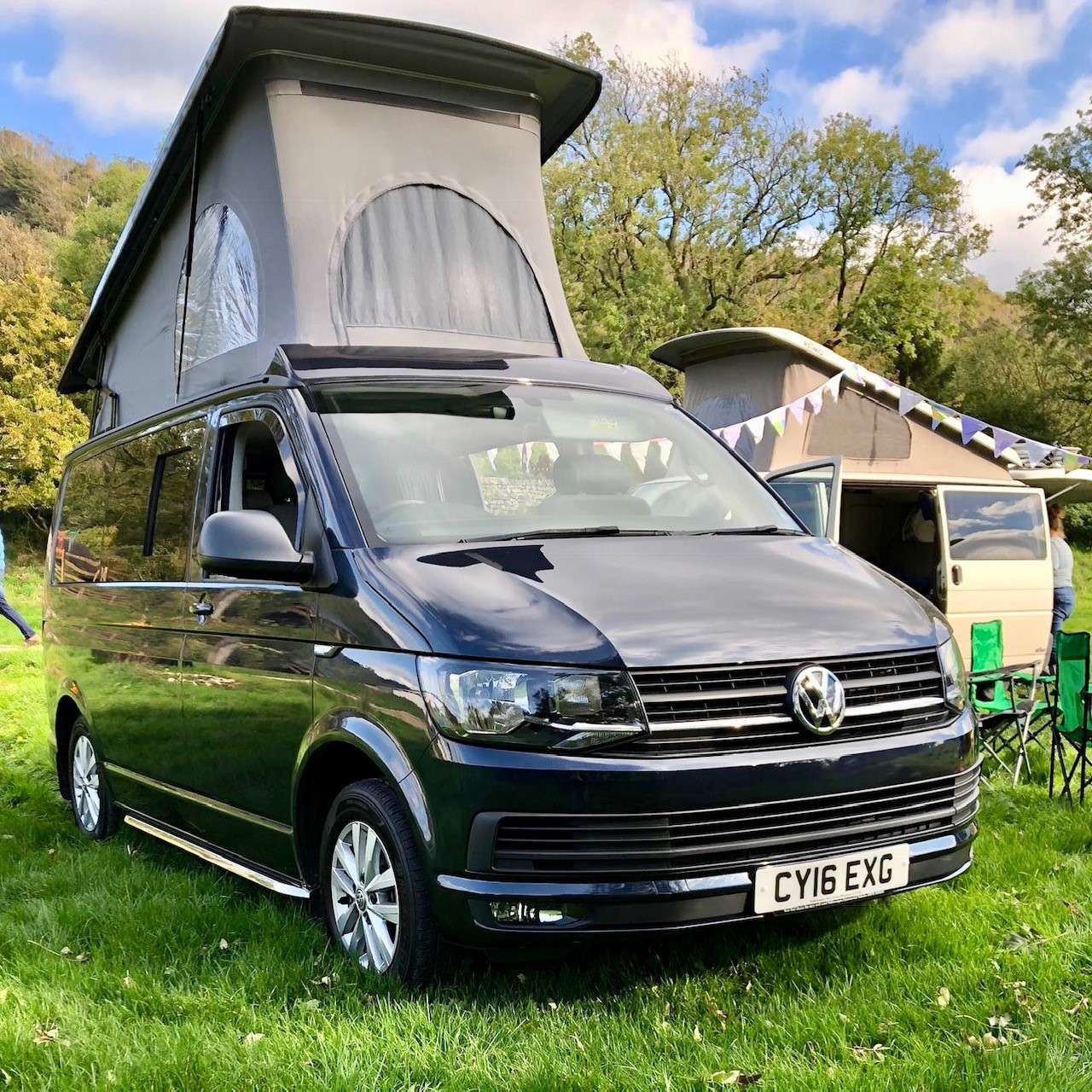 A VW T6 Campervan called Wilma and for hire in Kendal, England