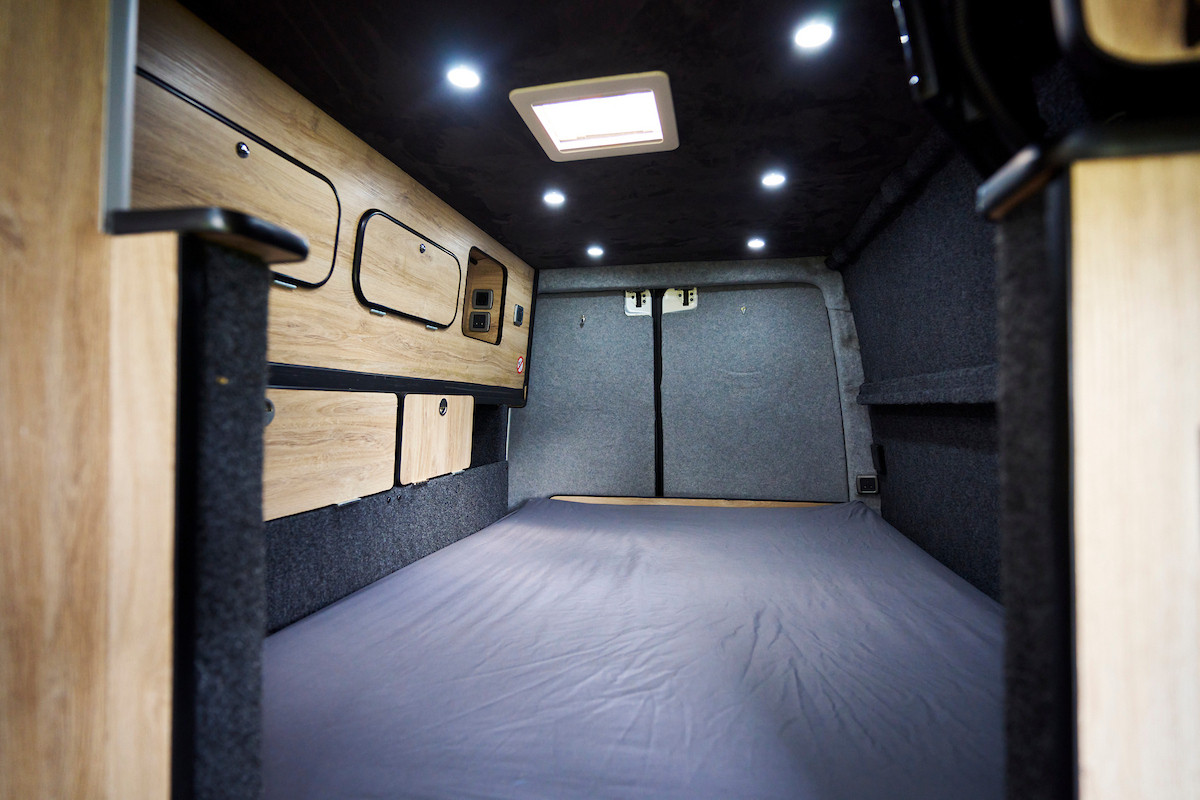 A Mercedes Sprinter Campervan called Silver-Comet and for hire in Brighton & Hove, East Sussex