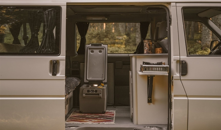 A VW T5 Campervan called Mate and for hire in Ljubljana, Croatia