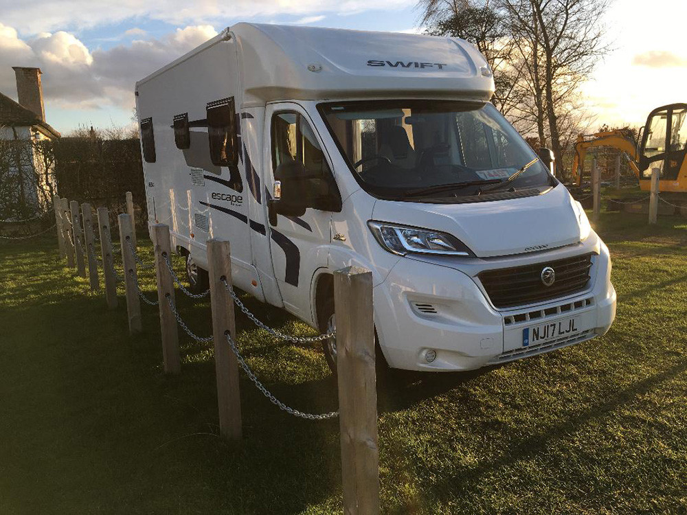 A Low Profile Motorhome called Susan and for hire in cleveland, England