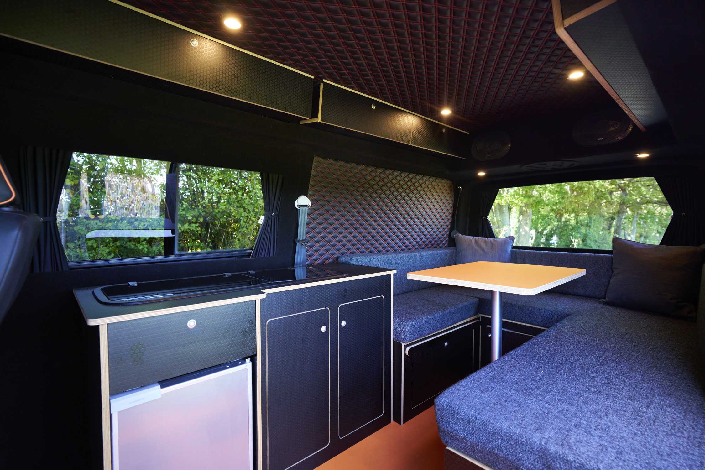 A VW T5 Campervan called Tangerine-Dream and for hire in Hove, West Sussex