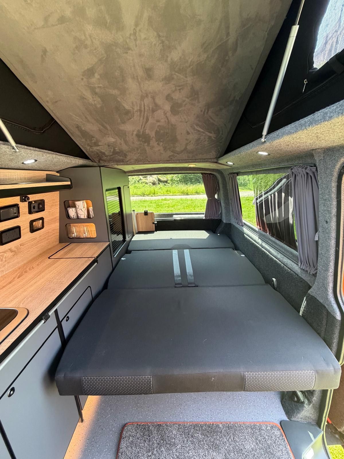 A VW T6 Campervan called Heulwen and for hire 