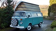A VW T2 Classic Campervan called Campbell and Campbell for hire in Dollar, Perth and Kinross