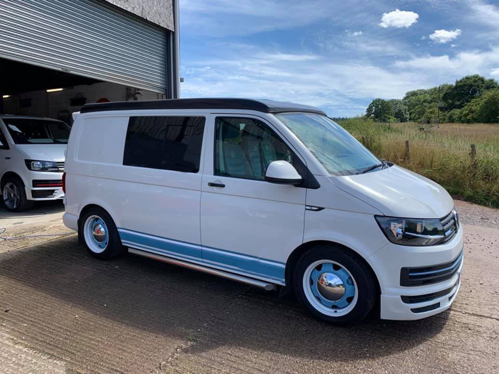 A VW T6 Campervan called Vallerie and for hire in MONMOUTH, Monmouthshire