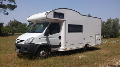 A OverCab Motorhome called Iveco and Comfort premium for hire in Antalya, Turkey