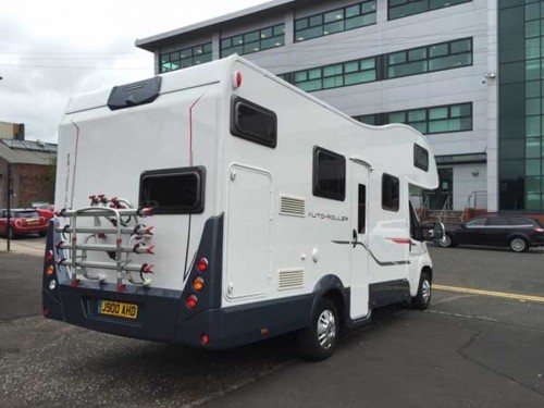 A Roller team Motorhome called RollerFiat and Back for hire in Woodbridge, Suffolk