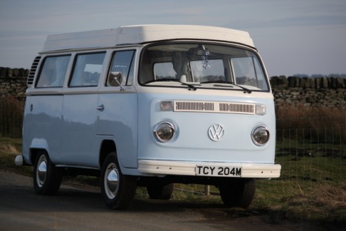 A VW T2 Classic Campervan called Murdoch and Murdoch for hire in Keighley, North Yorkshire