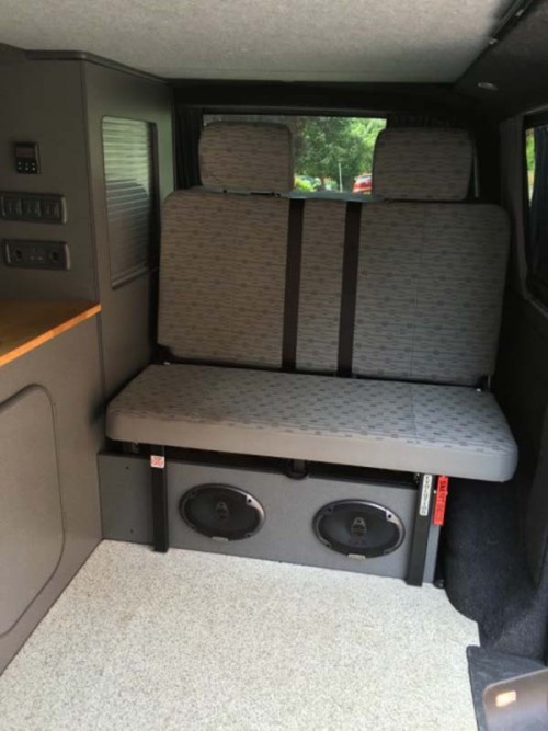 A VW T5 Campervan called Maple and Main Seats... for hire