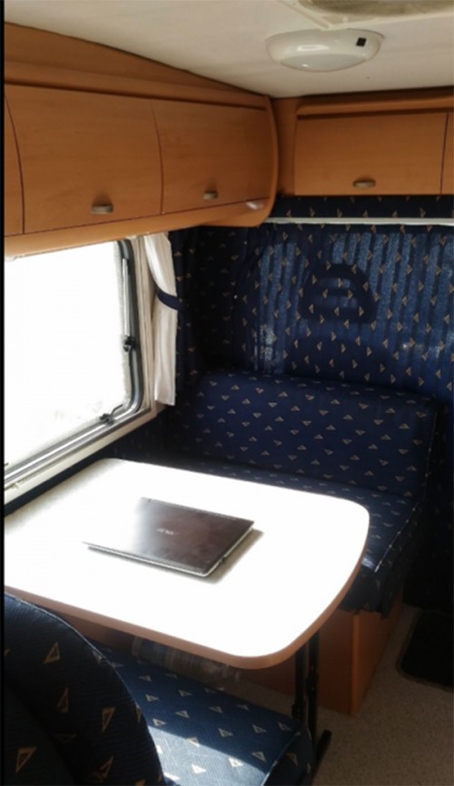 A Low Profile Motorhome called Fram4 and Seating for hire in Woodbridge, Suffolk