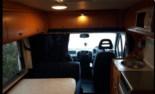 A Low Profile Motorhome called Fram4 and Interior... for hire in Woodbridge, Suffolk
