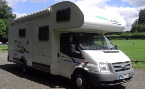 A OverCab Motorhome called Chausson09 and Chausson09 for hire in Woodbridge, England