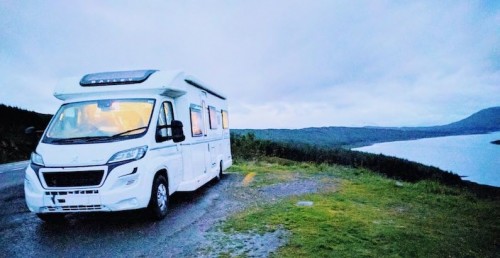 A  Motorhome called Rooster and Wild Camping in Scotland for hire 