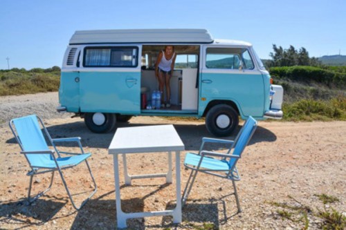 A VW T2 Classic Campervan called Fanny and Rest... for hire in Sassari, Italy