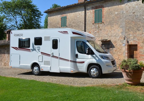 A Rimor Motorhome called Sparky and Exterior for hire in Peterborough, England