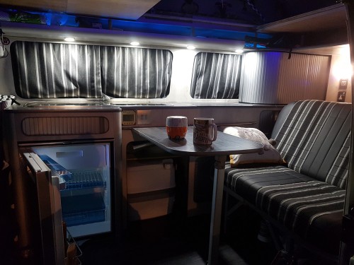 A VW T2 Classic Campervan called Misty2 and Table for hire in Eltham, SE9, London