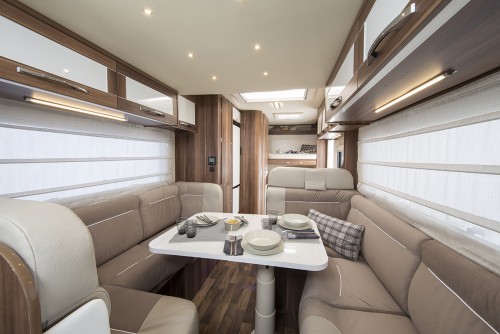 A Roller team Motorhome called Auto-Roller-707 and Roll bed up for hire in Hove, East Sussex