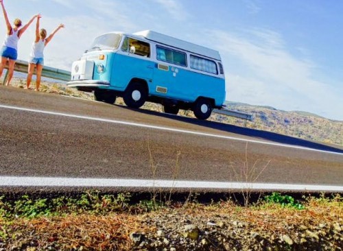 A VW T2 Classic Campervan called Fanny and Relax with Meee... for hire in Sassari, Italy