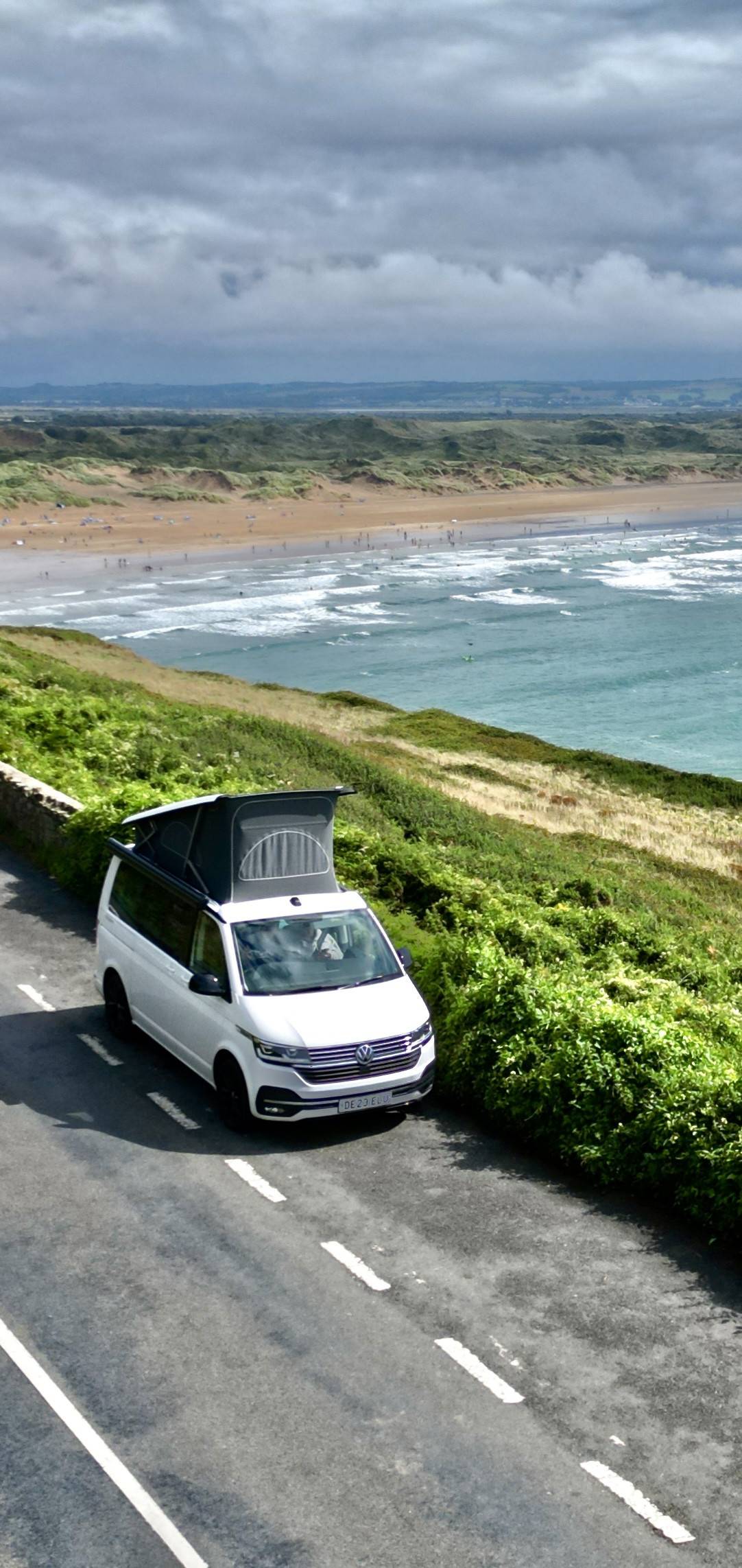 A VW T6 California Campervan called Billy-Ocean and for hire in Swindon , Wiltshire